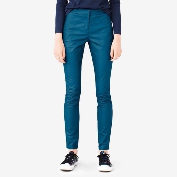kate spade Pants - KATE SPADE Saturday Blue Cotton Skinny Pants 4